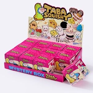 Taba squishy case of 12  Mystery Box small new in box sealed Blind Box